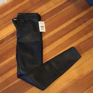 Free People Leather Pants